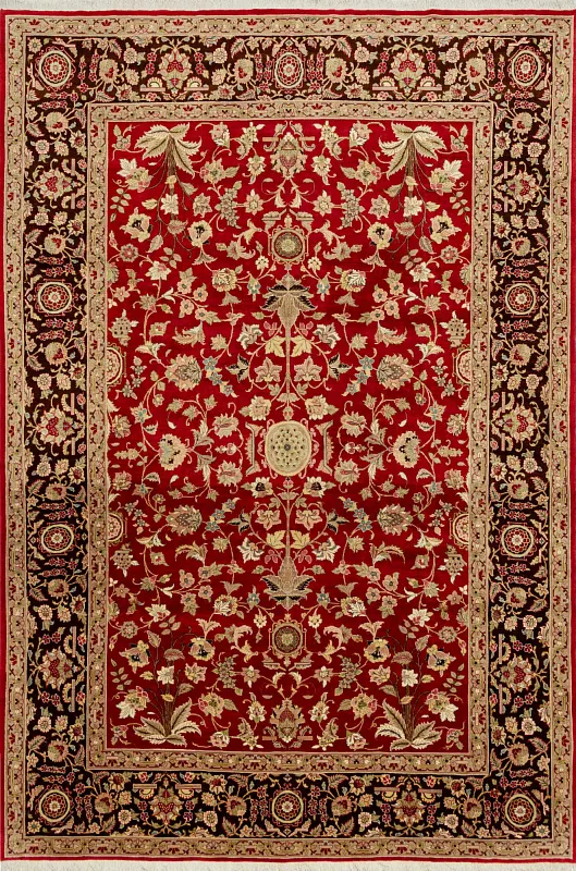 Иранский ковёр из шерсти (05-367/429x294) 