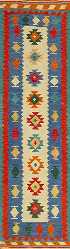 Иранский ковёр из шерсти (17-047816/299x86) 