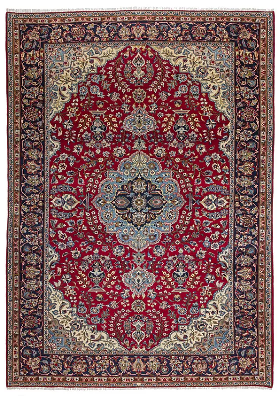 Иранский ковёр из шерсти (00-947/365x264)