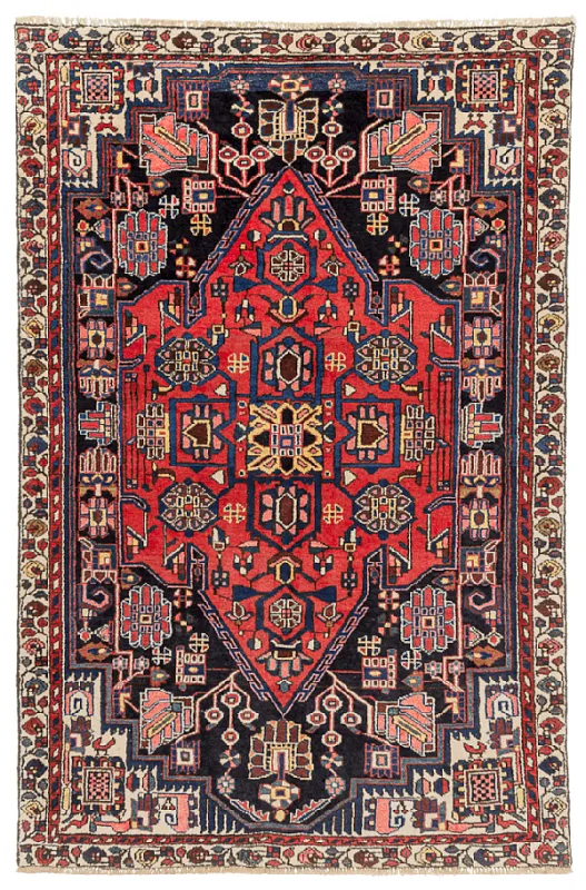 Иранский ковёр из шерсти (17-1304013116/195x130)