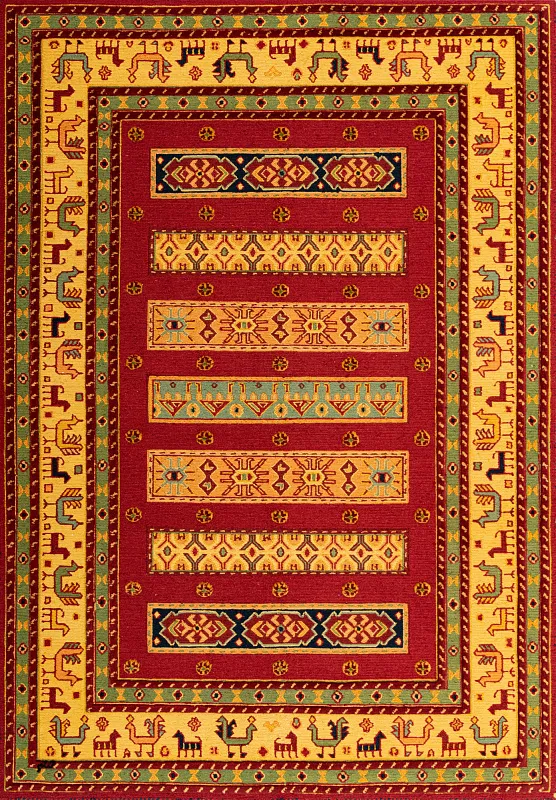 Иранский ковёр из шерсти (12-216/179x122)