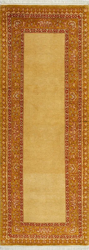 Иранский ковёр из шерсти (07-566/201x74)