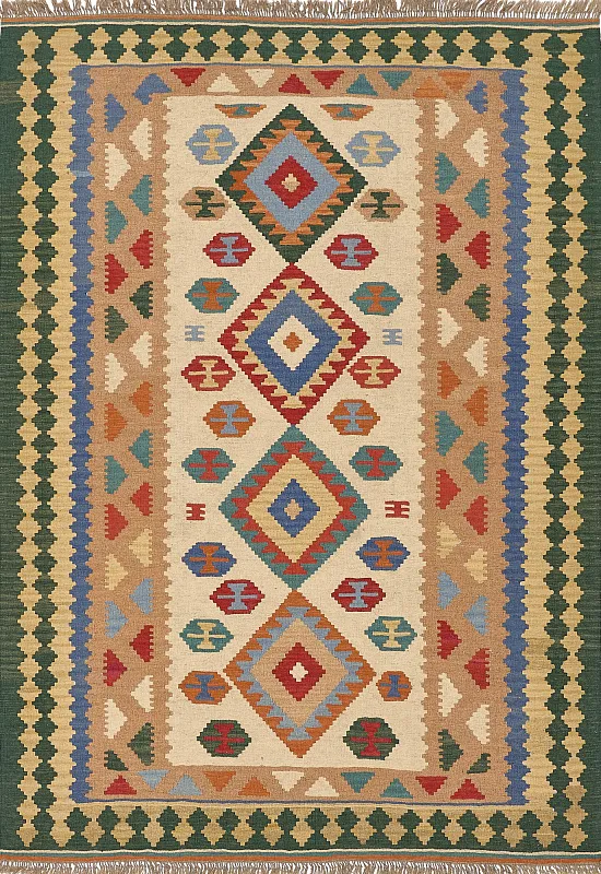Иранский ковёр из шерсти (17-4049216 /254х184)