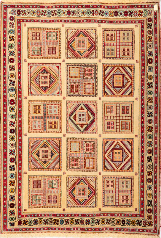 Иранский ковёр из шерсти  (15-04213/172x113) 