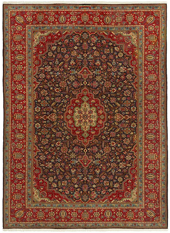 Иранский ковёр из шерсти (00-559/347x250)