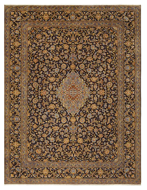 Иранский ковёр из шерсти (00-1077/390x300) 