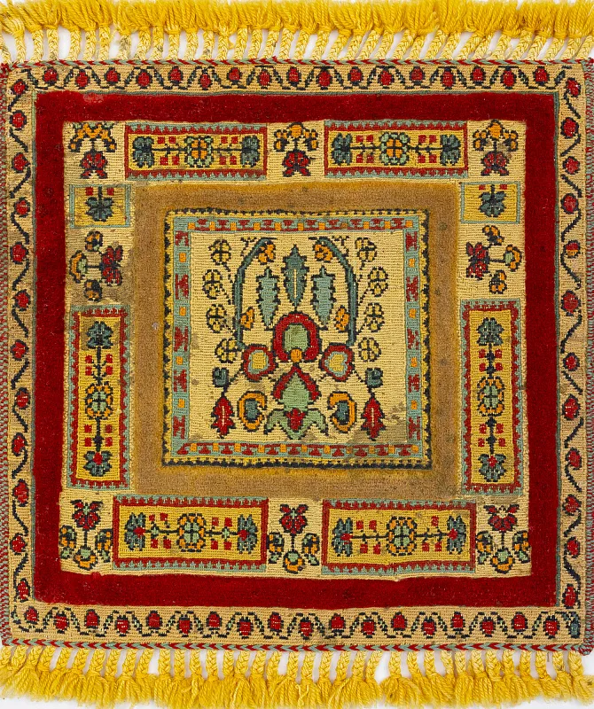 Иранский ковёр из шерсти  (12-389/50x50) 