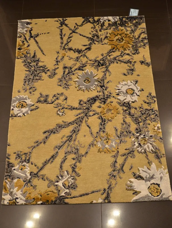 Индийский ковёр из шерсти (146/MV-2018/103x150/Beige) 