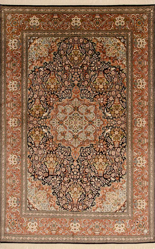 Индийский ковёр из шерсти  (18-1010311001/280x184) 