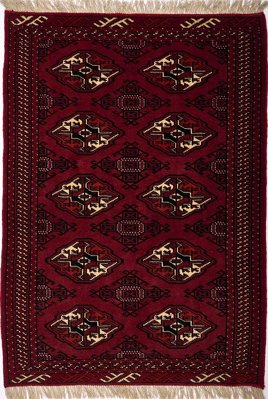 Иранский ковёр из шерсти (13-214/147x100)