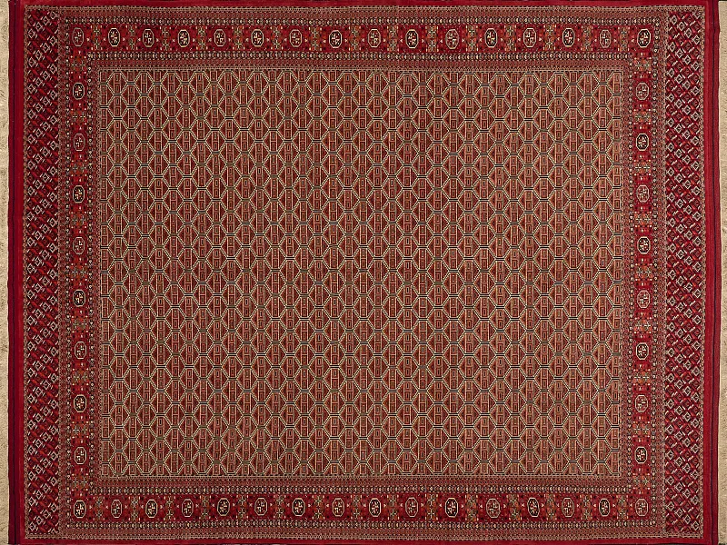 Иранский ковёр из шерсти (17-045016/560x425) 