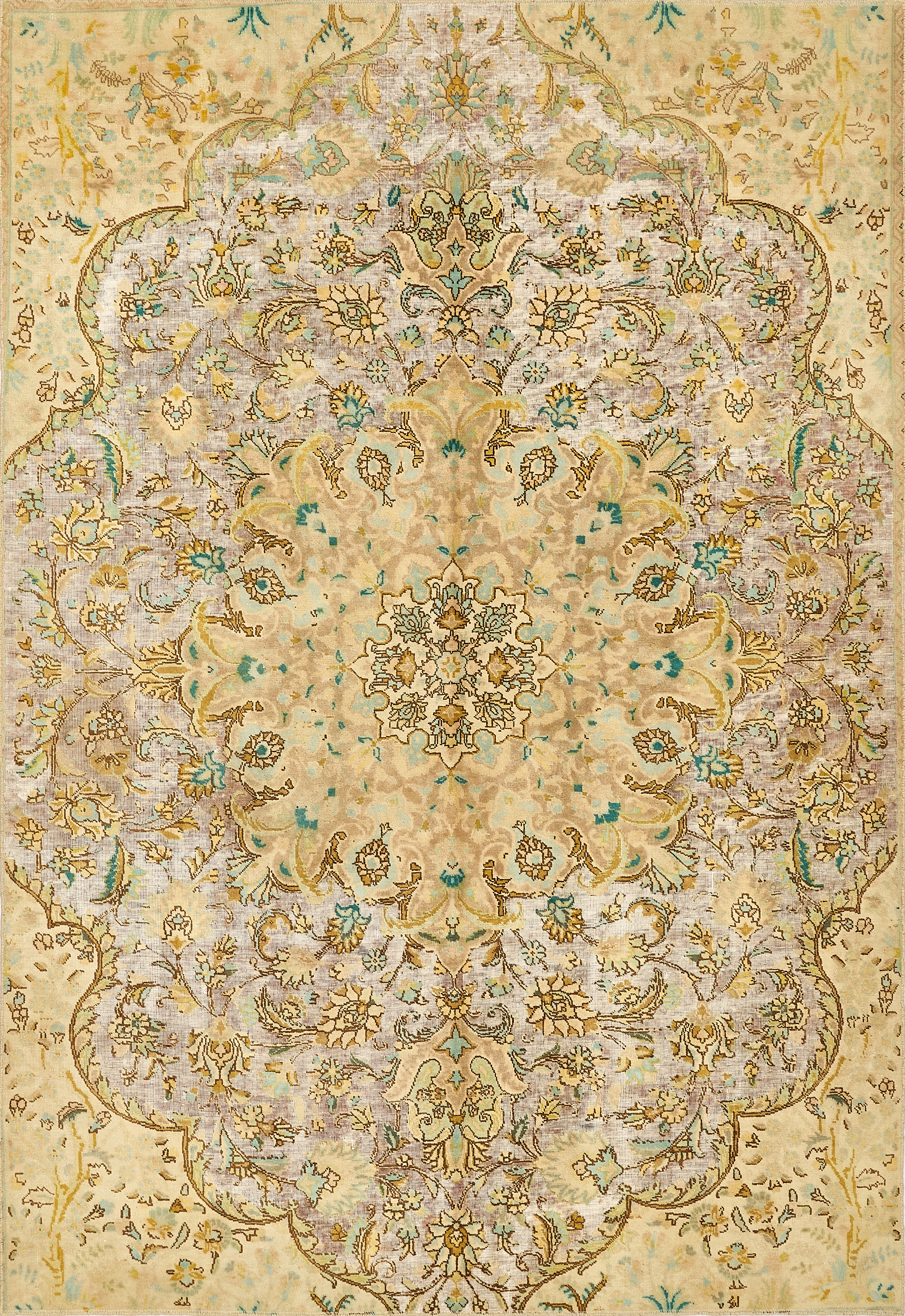 Индийский ковёр из шерсти (17-50079/296x204)