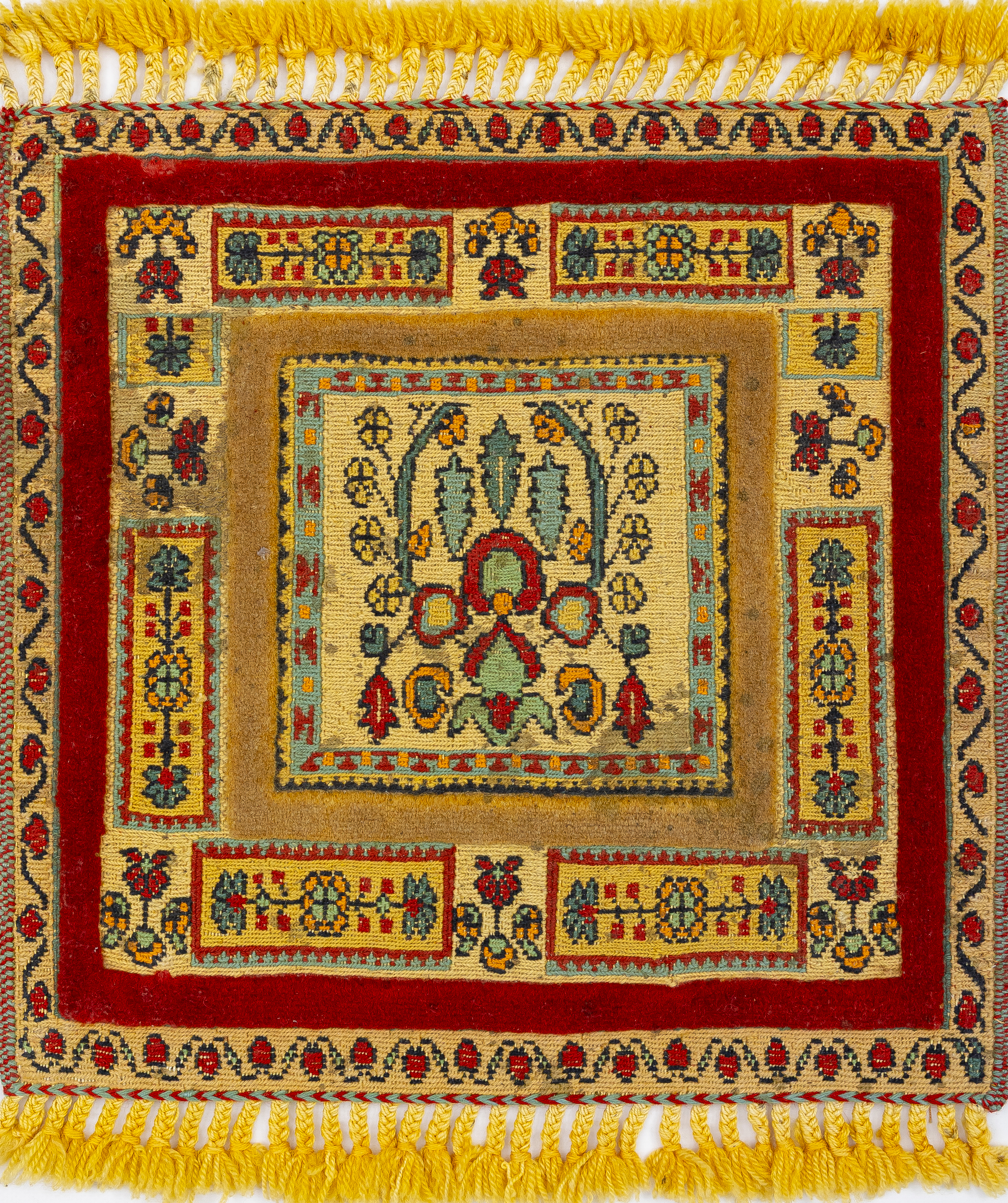 Иранский ковёр из шерсти  (12-389/50x50) 