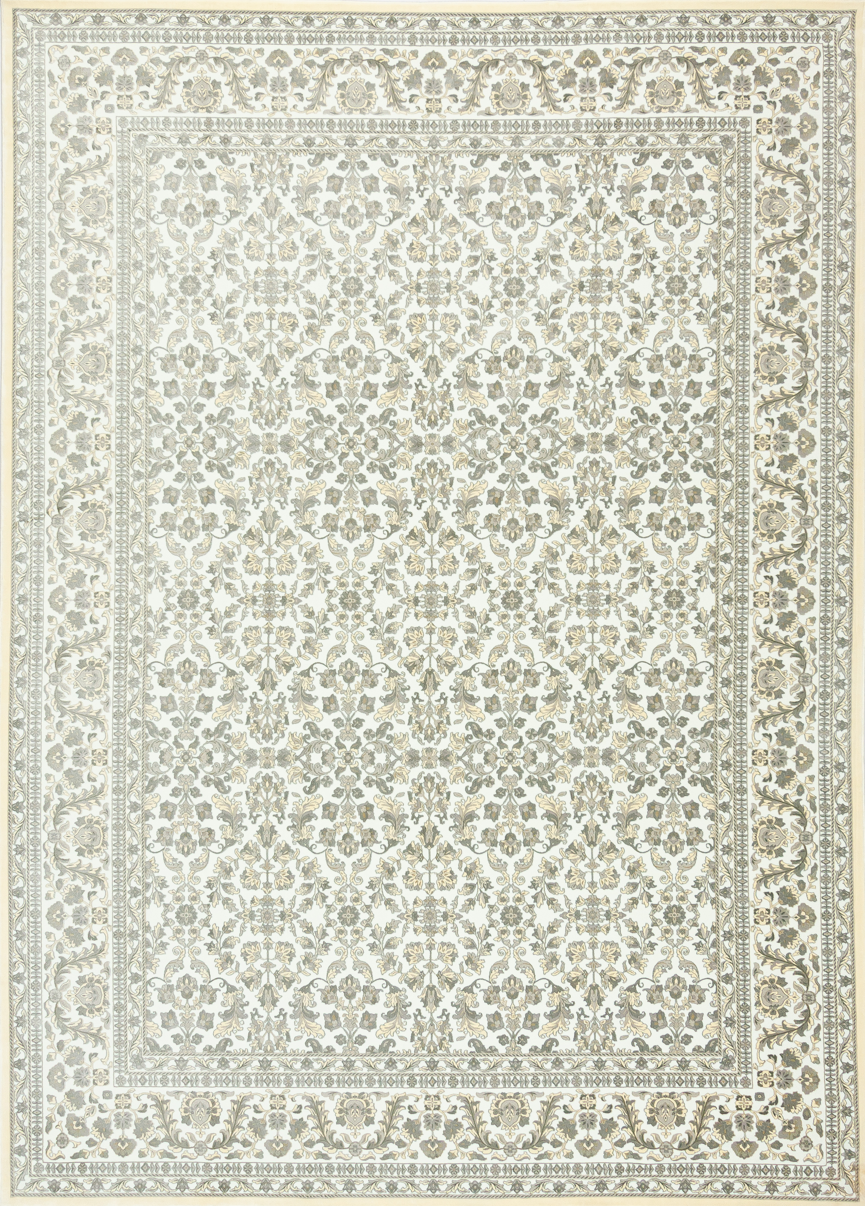 Бельгийский ковёр из вискозы и акрила (0CA019/ECRUGL3/400x300) 