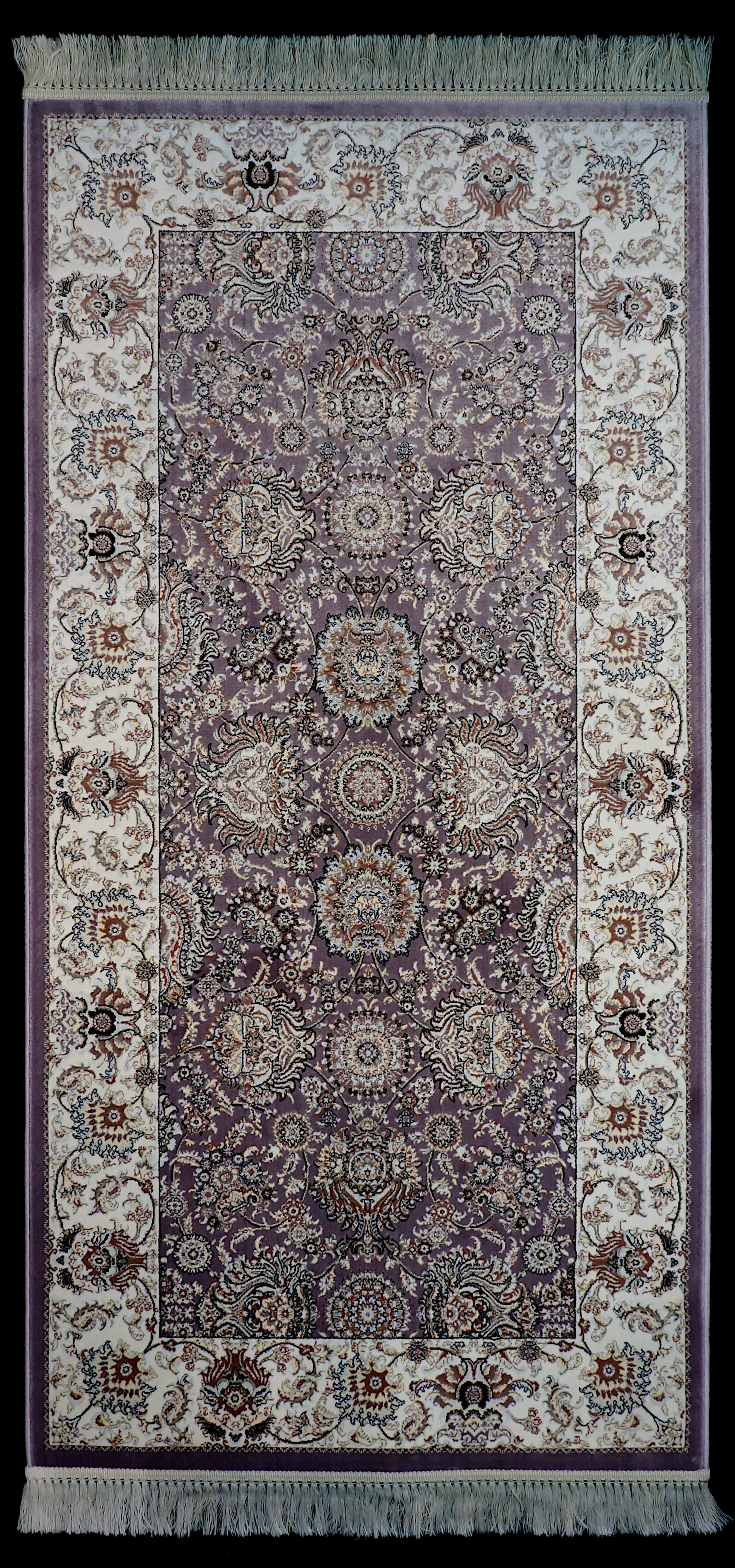 Бельгийский ковёр из бамбуковой вискозы (0IS023/PLUM PSTL P7/340x2) 