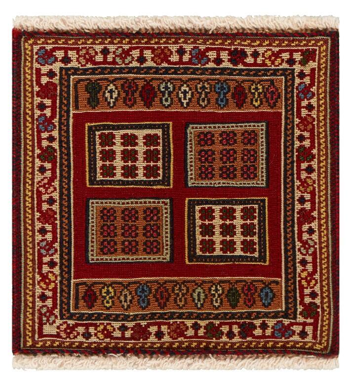 Иранский ковёр из шерсти (15-21013 /29x28)