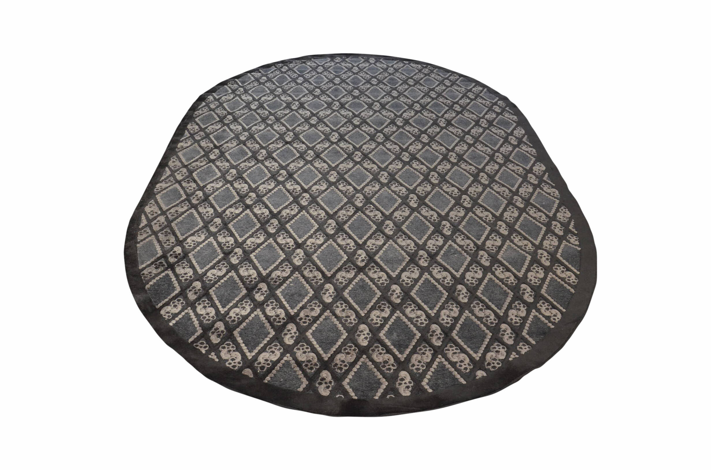 Бельгийский ковёр из вискозы (HG8634/BLACK/340x240) 