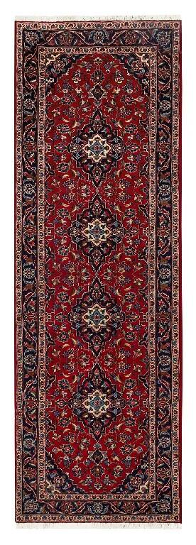 Иранский ковёр из шерсти (00-703/300x100)