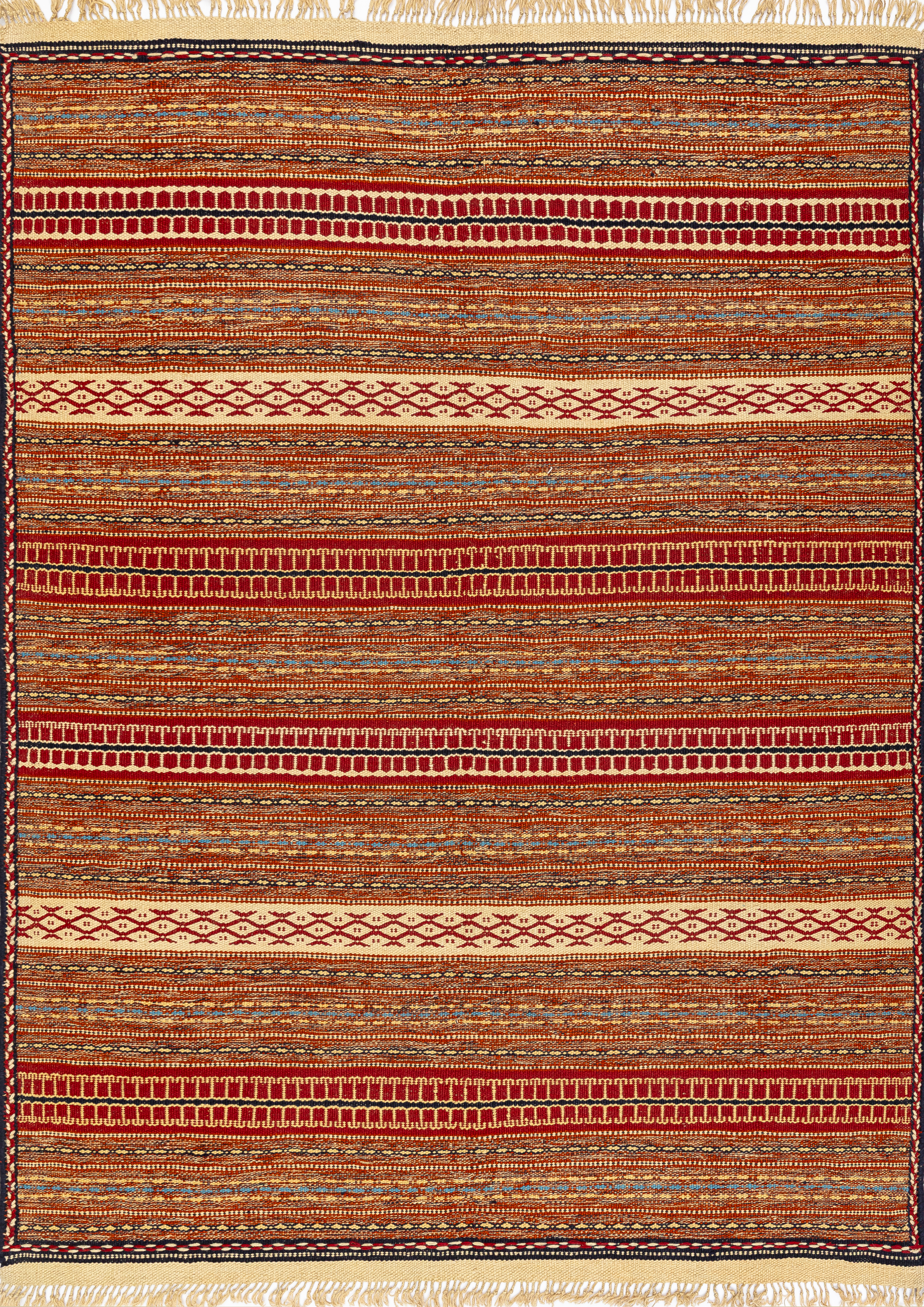 Иранский ковёр из шерсти (17-3051016/203x148)