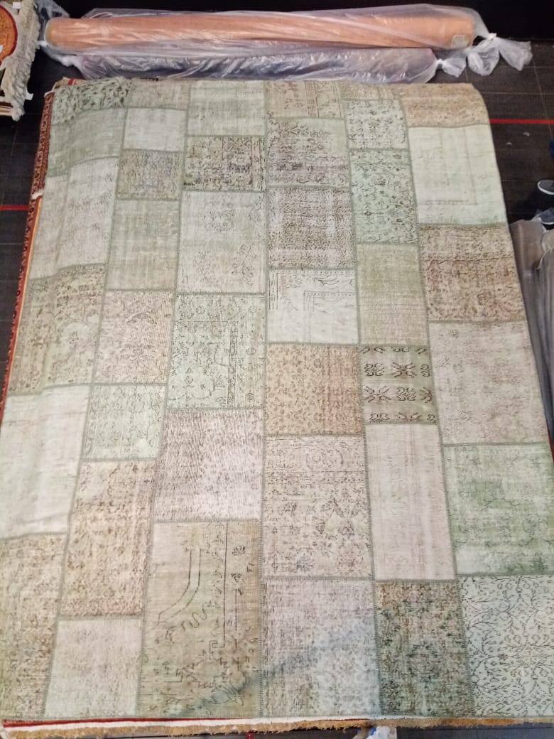 Иранский ковёр из шерсти (18-2909/403x304) 