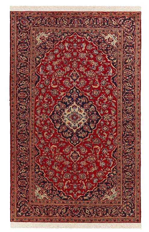 Иранский ковёр из шерсти (00-982/238x145)