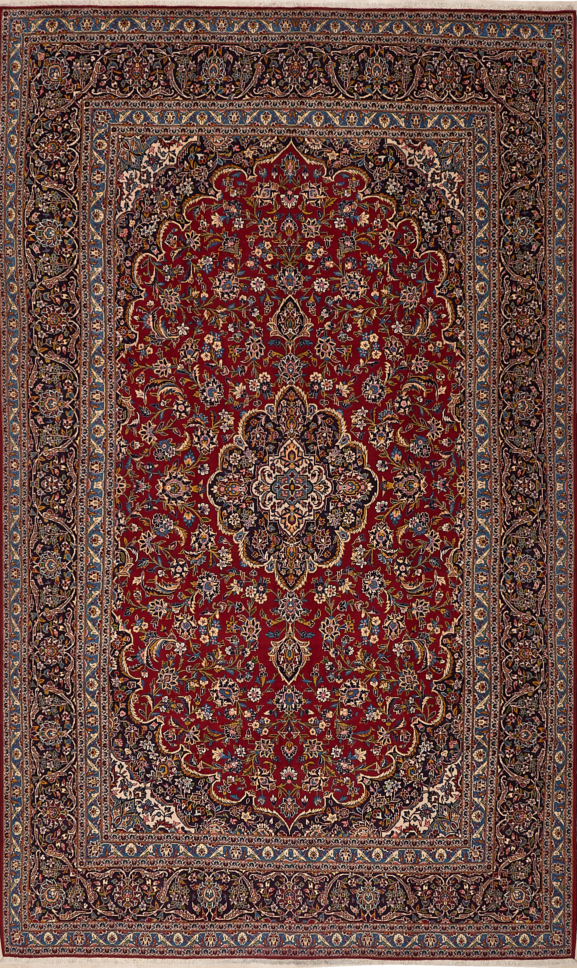 Индийский ковёр из шерсти (17-004416/496x300) 