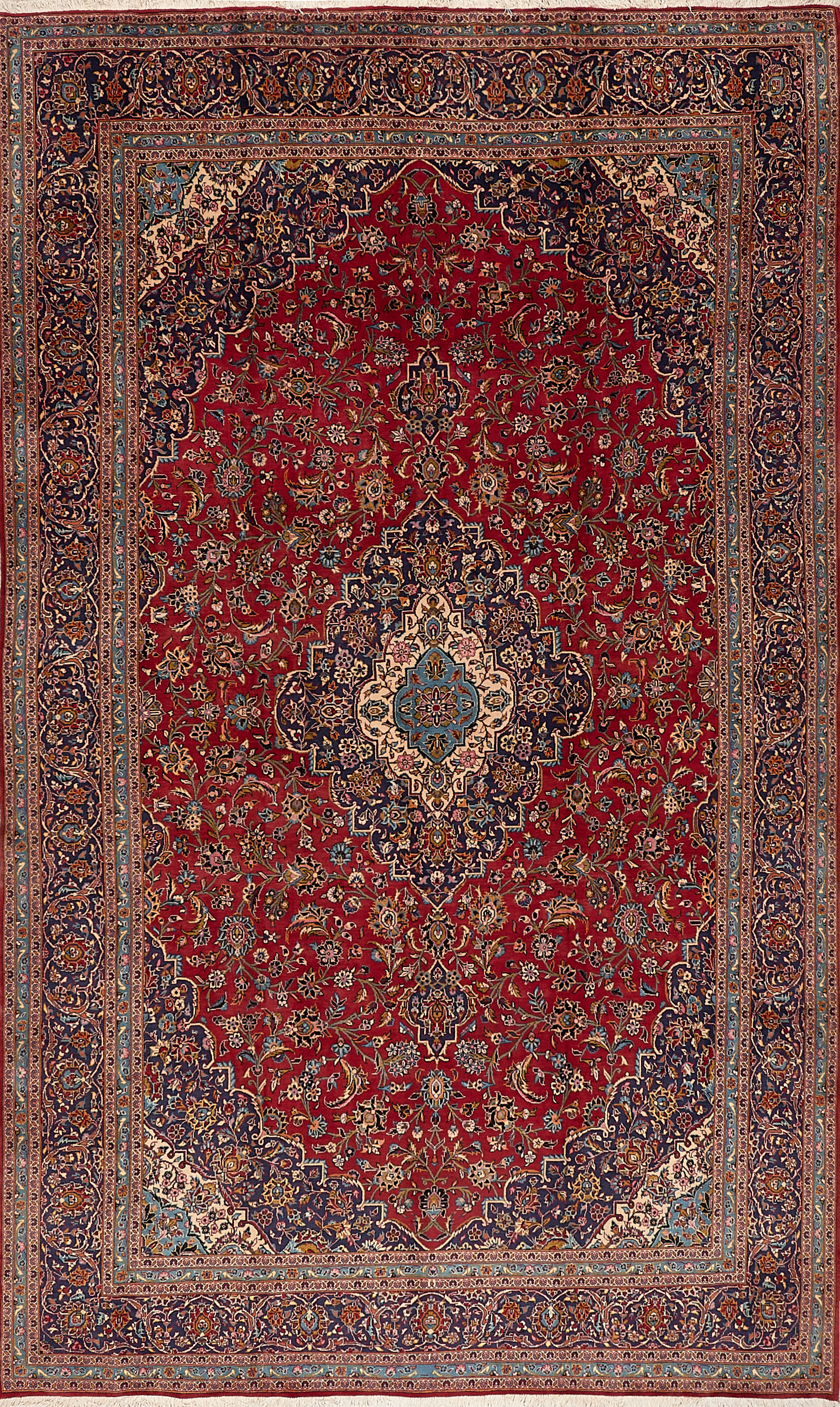 Индийский ковёр из шерсти (17-004016/482x295) 
