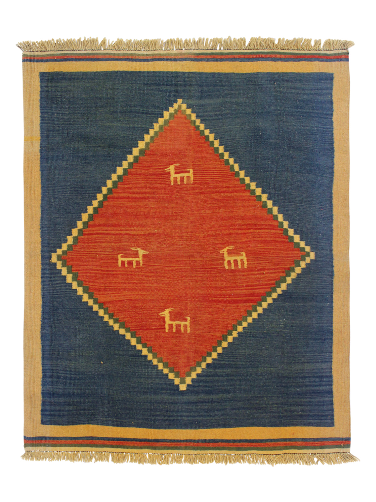 Иранский ковёр из шерсти  (17-01273054516/175x145)