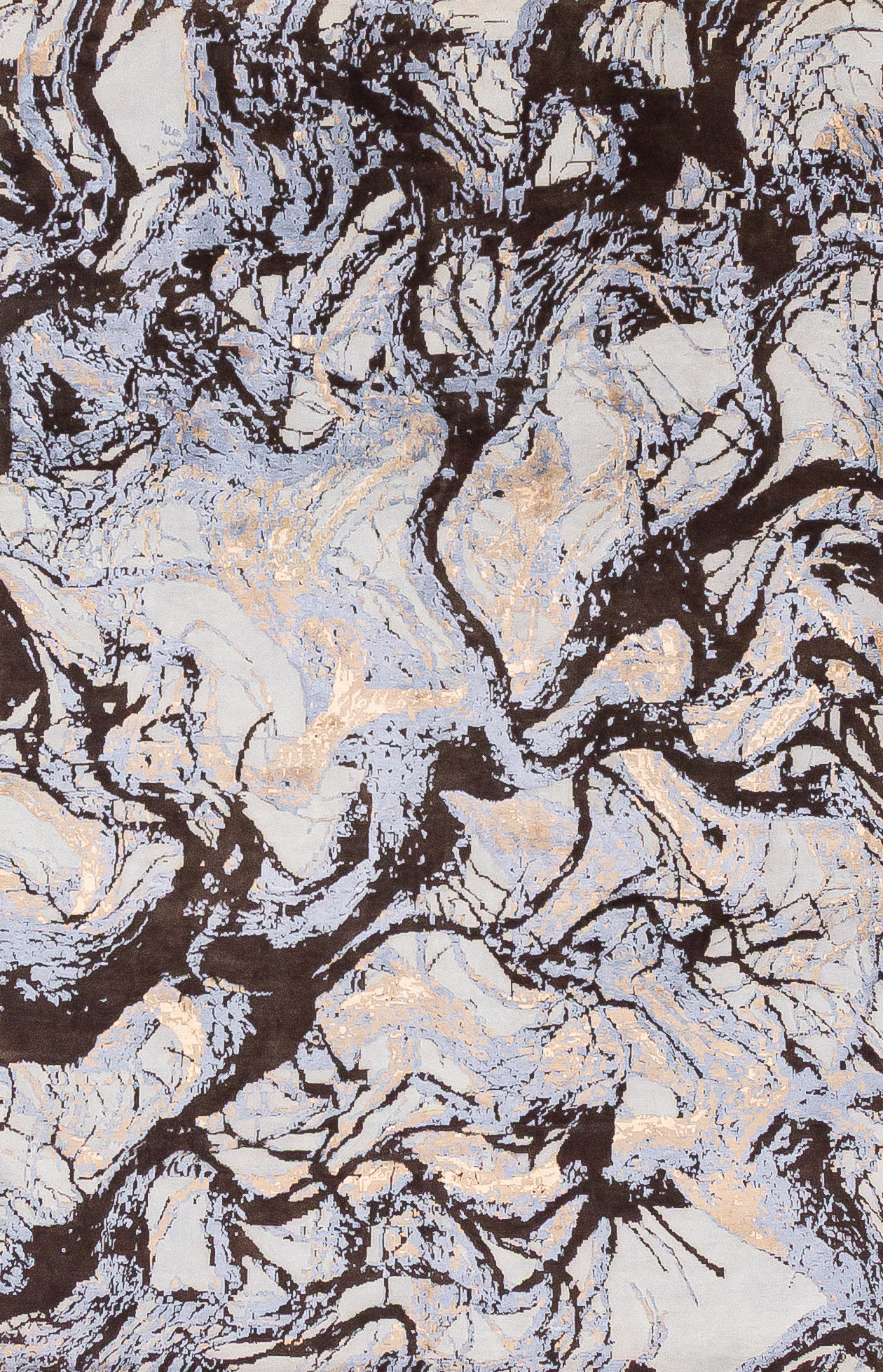 Индийский ковёр из шерсти (18-3459/296x196) 