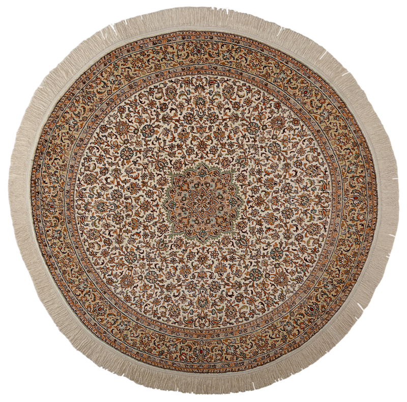 Индийский ковёр из шёлка (15-10453 /155x151)