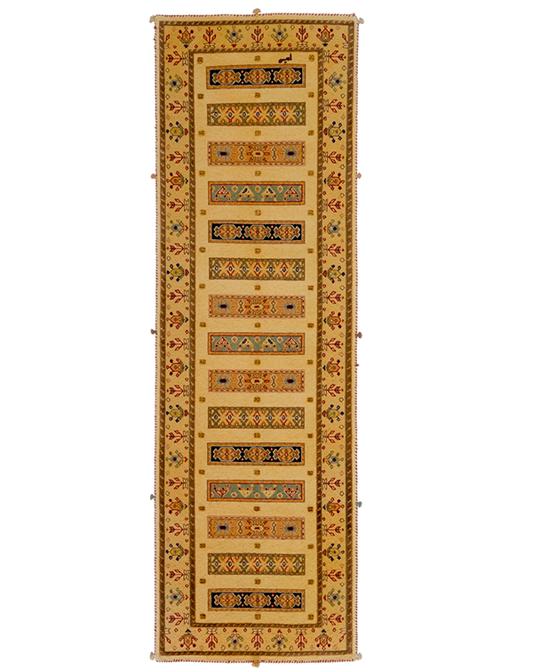 Иранский ковёр из шерсти (12-317/236x74)