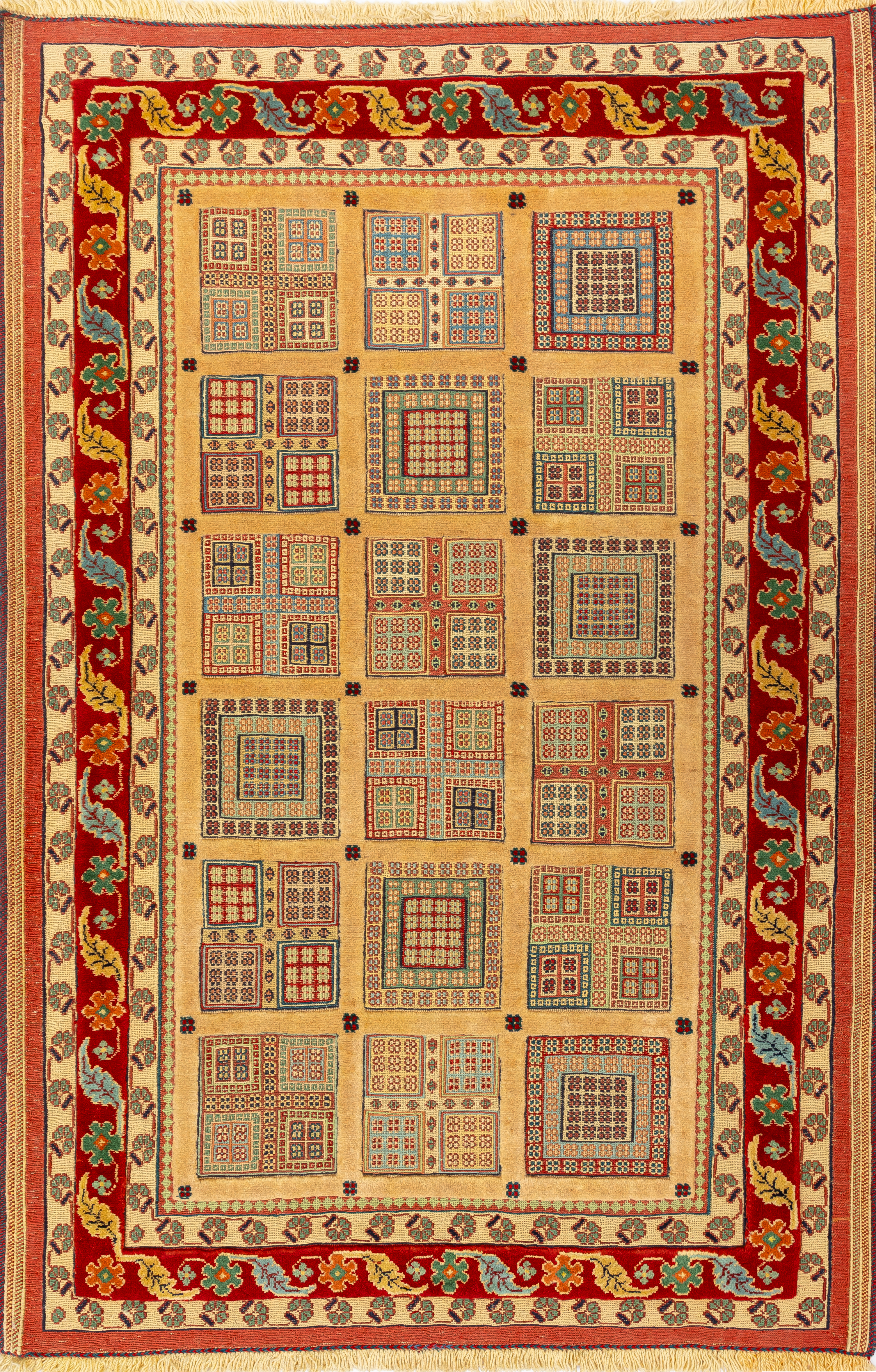 Иранский ковёр из шерсти  (17-01207009913/172x112) 