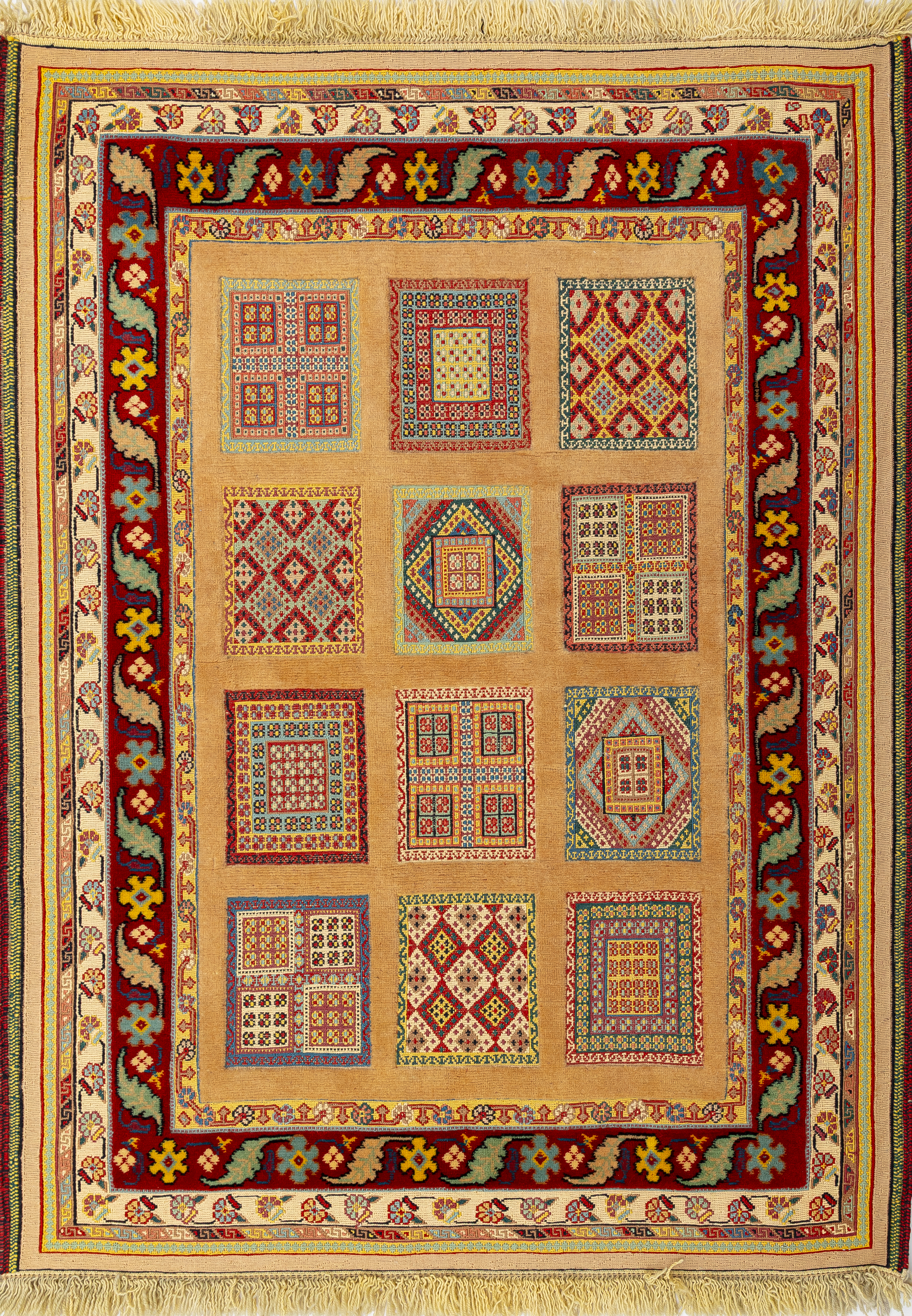 Иранский ковёр из шерсти  (13-262/152x113)