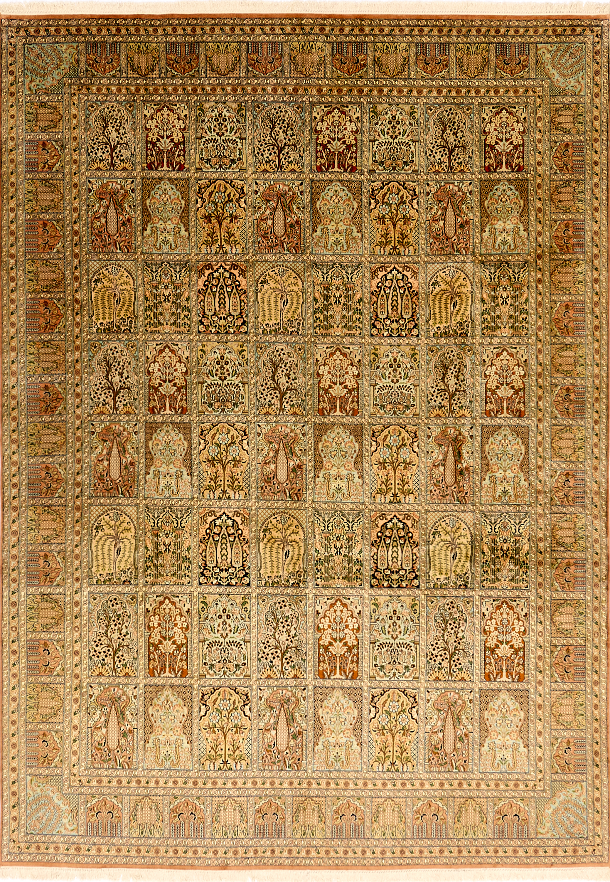 Индийский ковёр  (14-3571/377x270) 