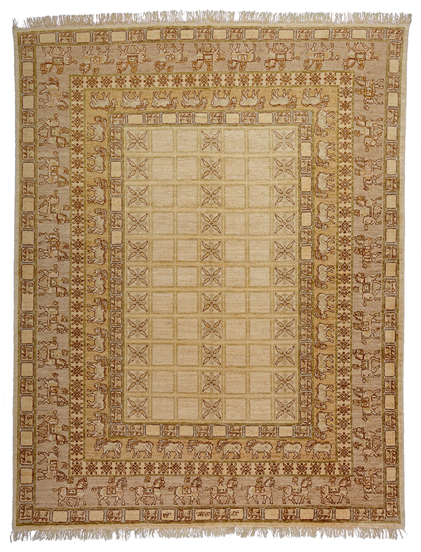 Иранский ковёр из шерсти (08-786/218x170)