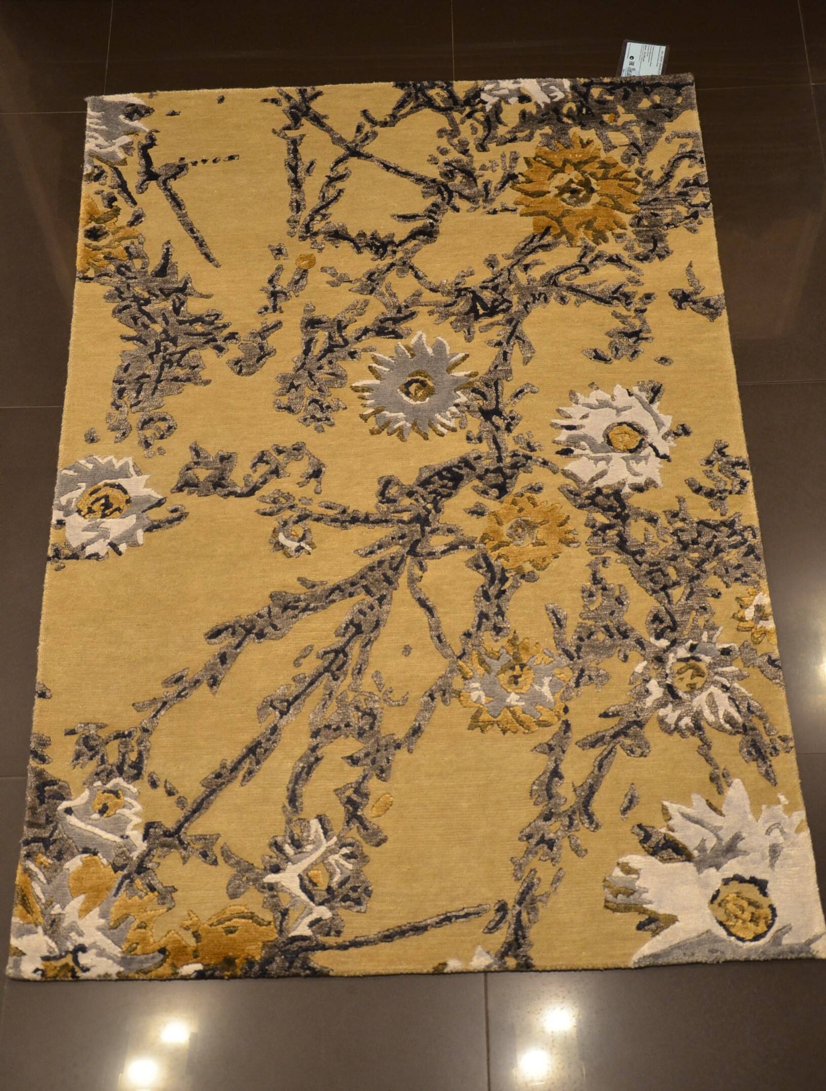 Индийский ковёр из шерсти (146/MV-2018/103x150/Beige) 