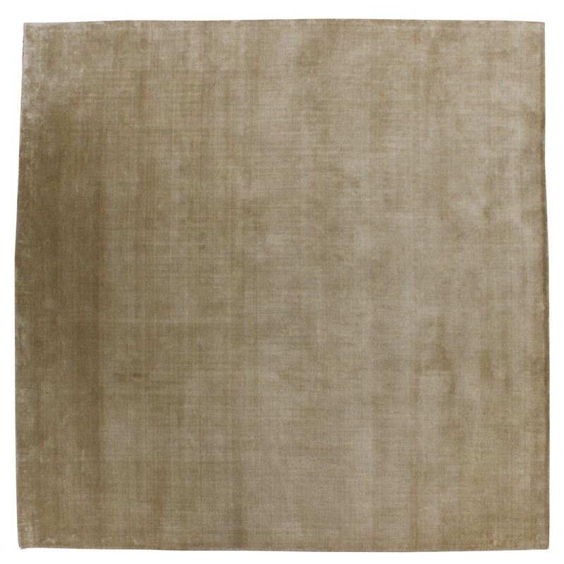 Индийский ковёр из арт-шёлка (22-BEIGE/200x200)