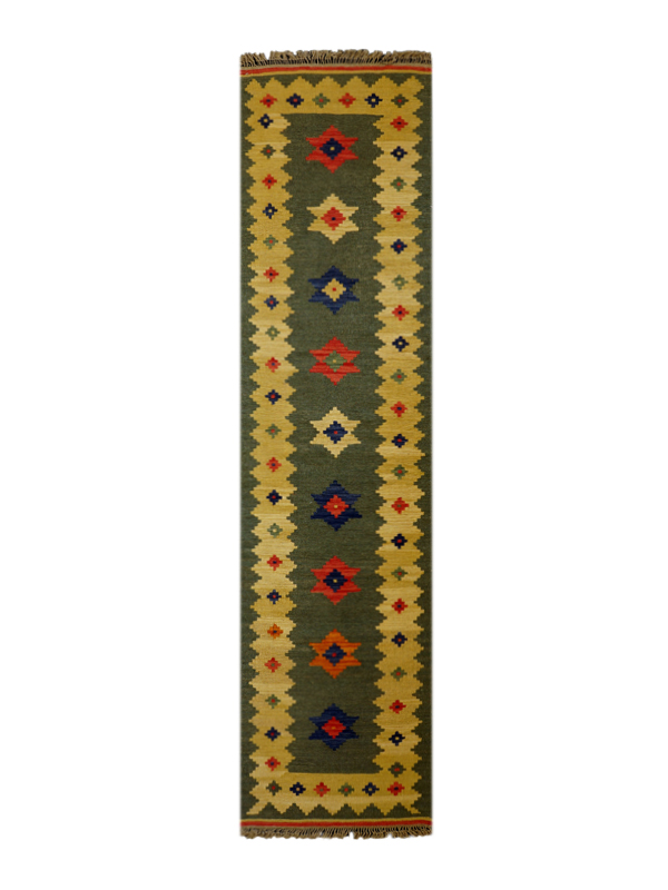 Иранский ковёр из шерсти (17-047616/249x61)