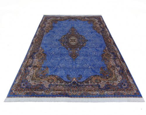Ковер  (QUM 606 /Blue/390x290) фото 2