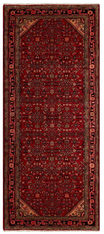 Иранский ковёр из шерсти (13-576/300x135)
