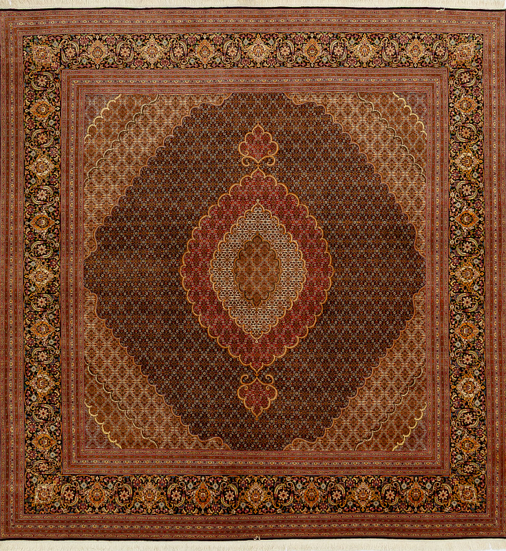Иранский ковёр из шерсти (13-19 /300x300)