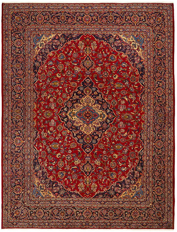 Иранский ковёр из шерсти (00-1016/376x304)