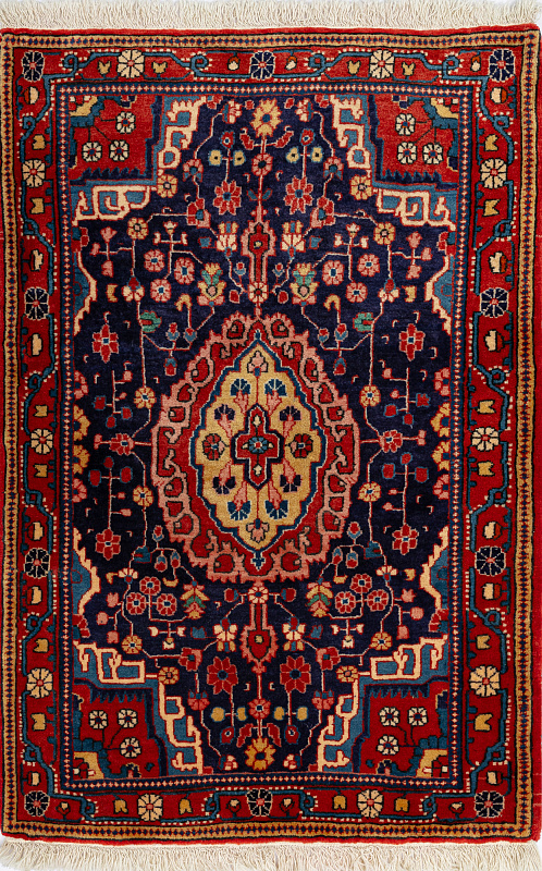 Иранский ковёр из шерсти (13-153 /98x65)