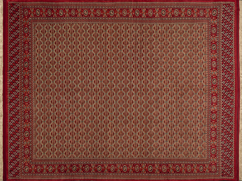 Иранский ковёр из шерсти (17-045016/560x425) 