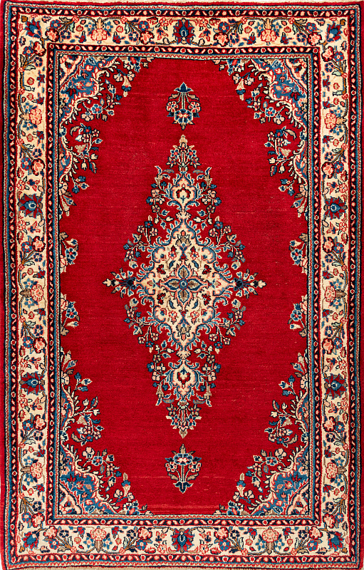 Иранский ковёр из шерсти (17-1304013316/212x136)