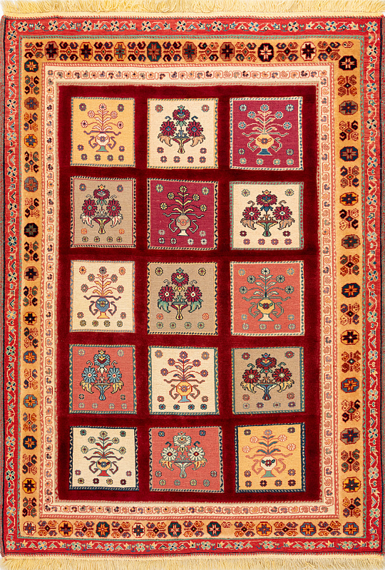 Иранский ковёр из шерсти (13-256/165x120)