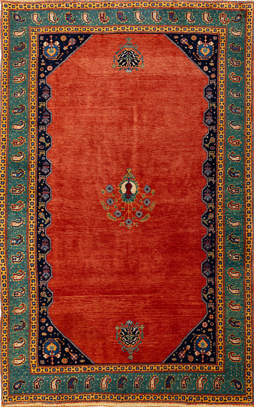 Иранский ковёр из шерсти (05-548/190x121)