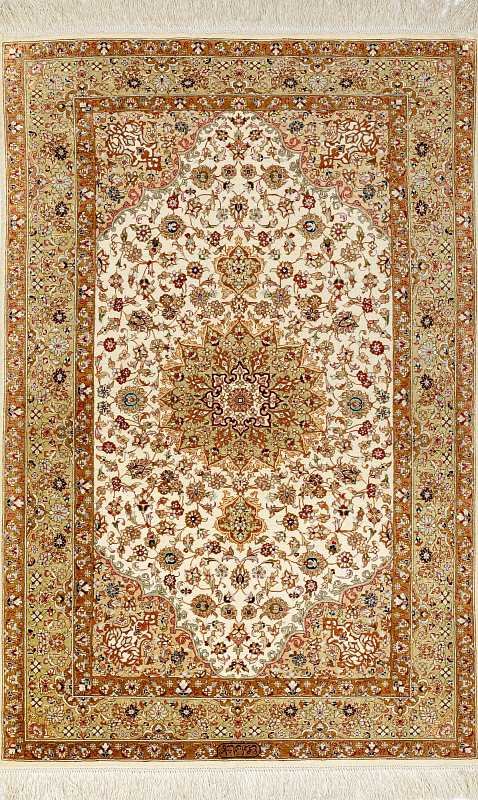 Иранский ковёр из шерсти (07-24/150x100) 