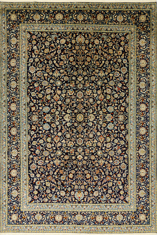 Иранский ковёр из шерсти (00-1082/406x277)