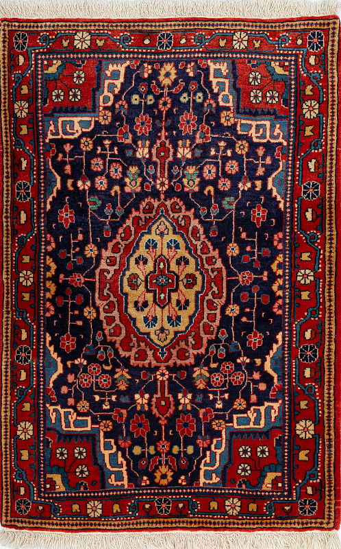 Иранский ковёр из шерсти (13-153 /98x65)
